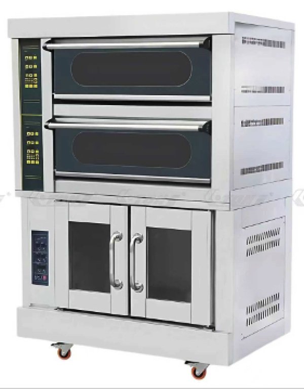Stainless Steel Intelligent Electric Oven with Fermentation Box IC Control , Timer ///Stainless Steel Intelligent Electric Oven with Fermentation Box IC Control , Timer 