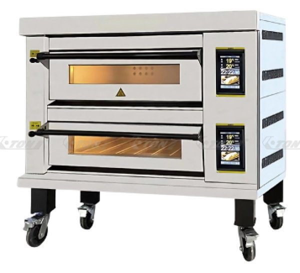 Stainless Steel Intelligent Electric Oven LCD Touch Screen / IC Control , Timer///Stainless Steel Intelligent Electric Oven LCD Touch Screen / IC Control , Timer